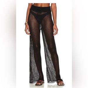 WeWoreWhat Crochet Drawcord Pants